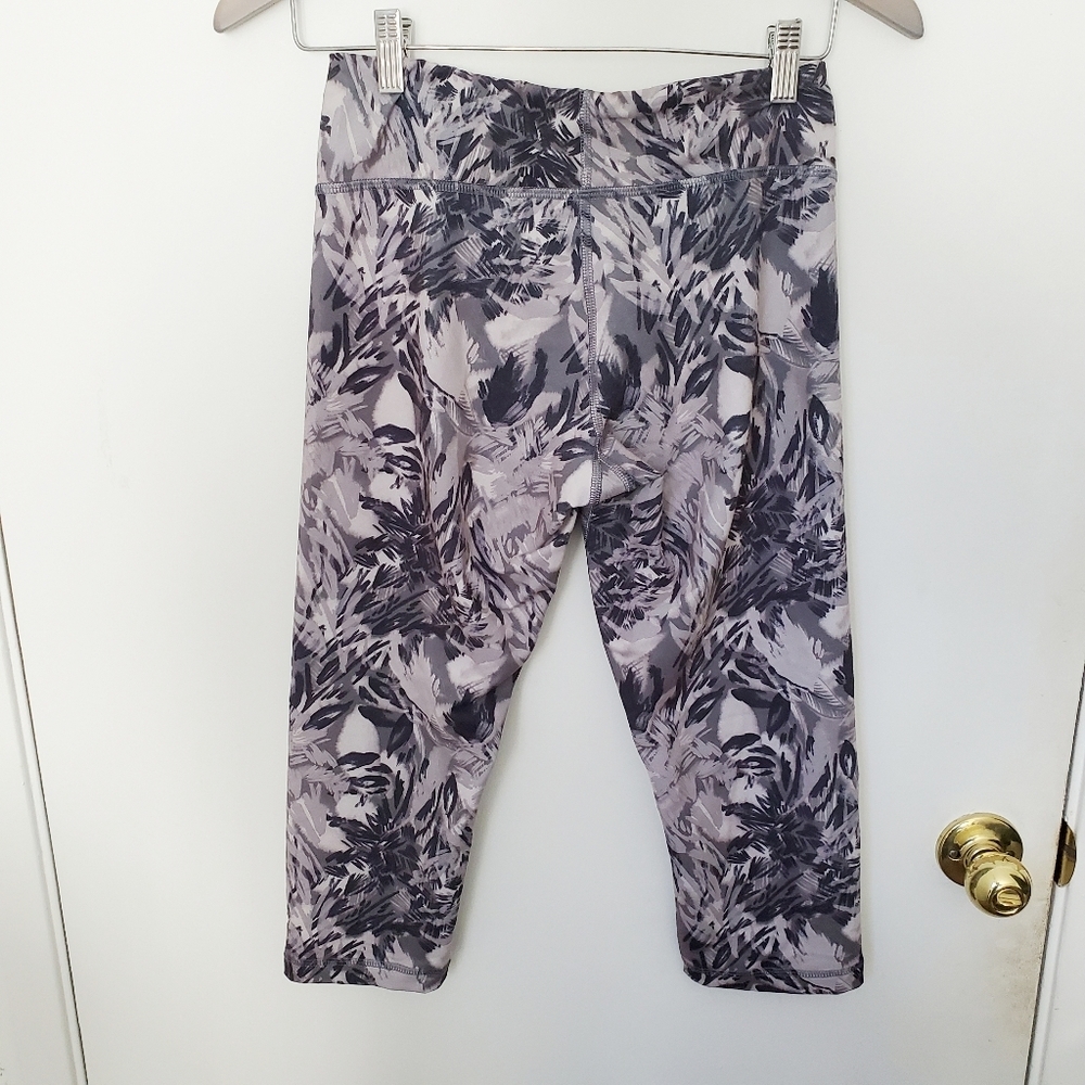 Zobha crop leggings gray pattern med - Picture 3 of 3
